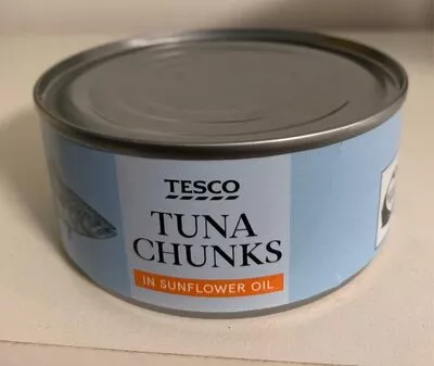 Tuna Chunks Tesco , code 5053947979682