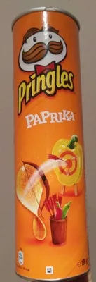 paprika pringles 190g, code 5053990101818