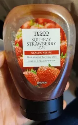 Squezzy strawberry Jam Tesco 340 g, code 5054268736268