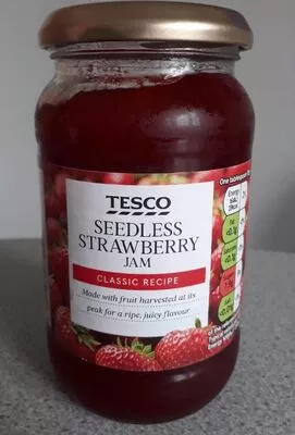 Strawberry Seedless Jam Tesco 454 g, code 5057753437909
