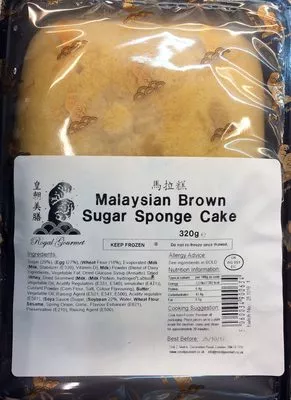 Malaysian brown sugar sponge cake Royal Gourmet 320g, code 5060034900634