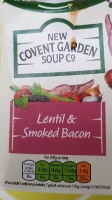 Lentil & Bacon soup  , code 5060045375230