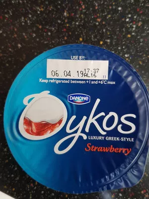 Strawberry Greek Style Yogurt 4 x Danone , code 5060058338925