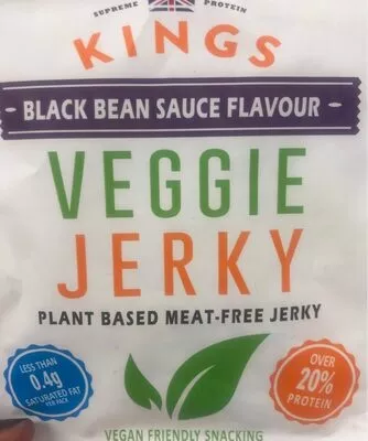 Veggie Jerky Black Bean Sauce Flavour Kings 25g, code 5060079652659