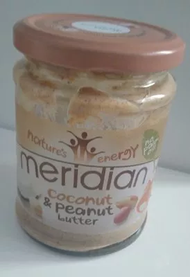 Meridian Coconut & Peanut Butter Nature ´s Energy, Meridian 280 g, code 5060132282489