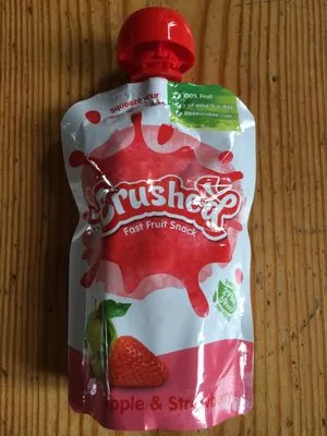 Fast fruit snack - Apple & strawberry Crushed 100 g, code 5060340330019