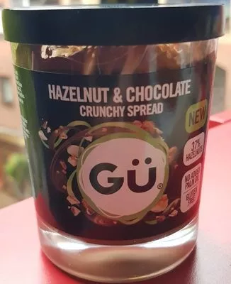 Hazelnut & Chocolate Crunchy Spread Palm Oil Free Gü 200g, code 5060425283810