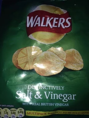 Salt and Vinegar Crisps Walkers 25 g, code 51000009