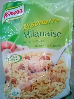 Risonatto Milanaise Parboiled rice with mushrooms and onion Knorr , code 5201080115119