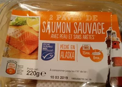 Pavés de saumon sauvage  , code 5377258043956