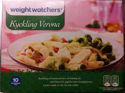 Kyckling Verona Weight Watchers, WW Foods, ViktVäktarna, Heinz, H.J. Heinz 380 g, code 5390003009502