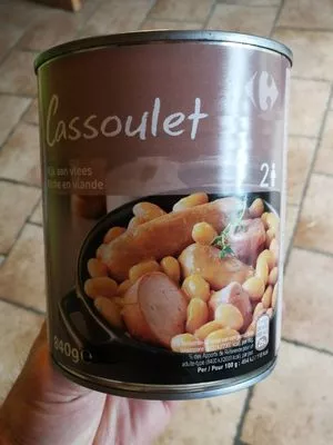 Cassoulet riche en viande Carrefour , code 5400101188532
