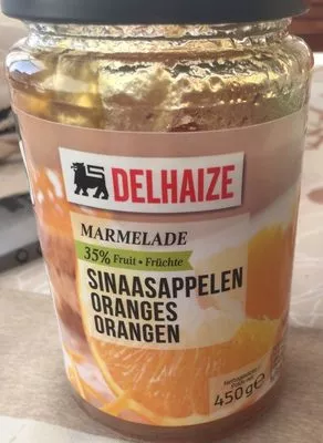 Marmelade oranges Delhaize 450 g, code 5400111087856