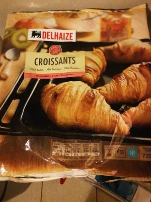Croissants au beurre ( surgelés) Delhaize , code 5400111728957