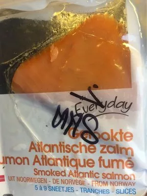 Saumon Atlantique fume everyday 200g, code 5400141215885