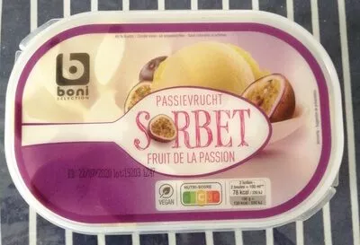 Sorbet fruit de la passion Boni , code 5400141241358