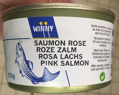 Saumon rose Winny 213 g, code 5400247009401