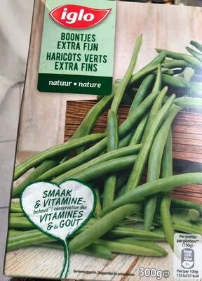 Haricots verts Extra fin iglo 300 g, code 5410148804807