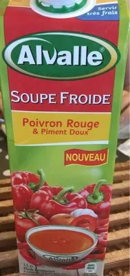 Soupe Froide Poivron Rouge & Piment Doux Alvalle 1 L, code 5410188031348