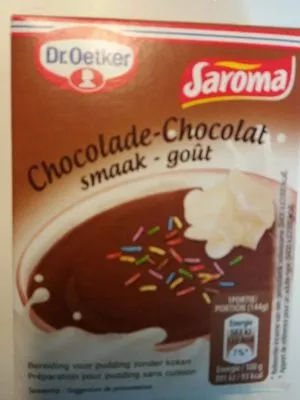 Saroma goût chocolat Dr.Oetker , code 5410231063524