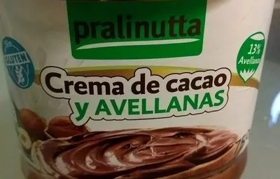 Crema de cacao y avellanas Pralinutta 750 g, code 5410291023575