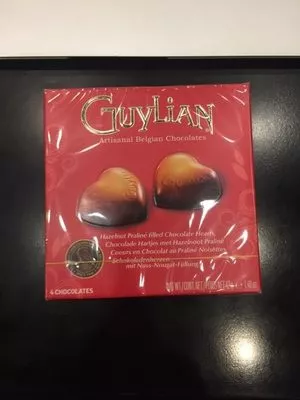 Guylian, hazelnut praline filled chocolate hearts Guylian , code 5410976902010