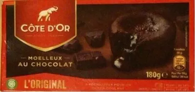 Moelleux au chocolat Côte d'Or 180g (2x90g), code 5412949097396