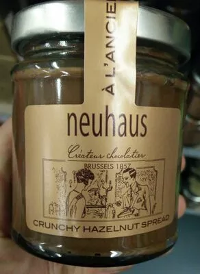Crunchy hazelnut spread neuhaus 200gr, code 5413676620161