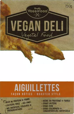 Aiguillettes Roasted style Vegan Deli, Linck, Veggifood, VEGGIFOOD Vegan Deli 150 g, code 5420005700609