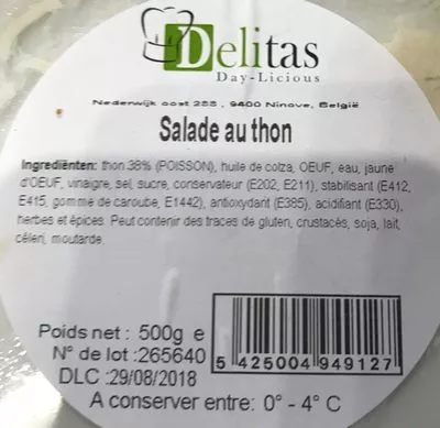 Salade au thon  500 g, code 5425004949127