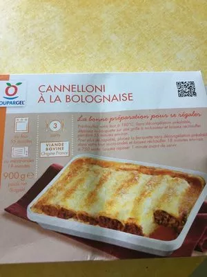 Cannelloni à la bolognaise Toupargel 900 g, code 5450100011676