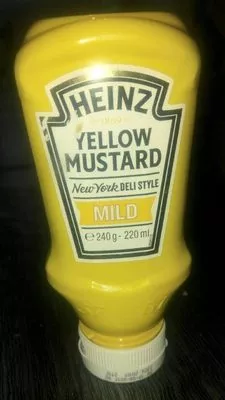 Yellow mustard Heinz , code 54723047