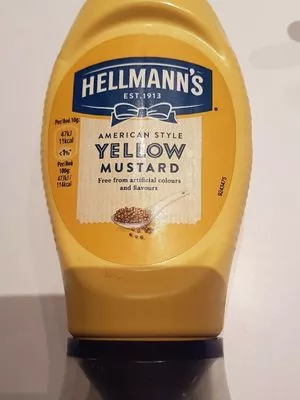 Yellow mustard Hellmann's , code 56019452