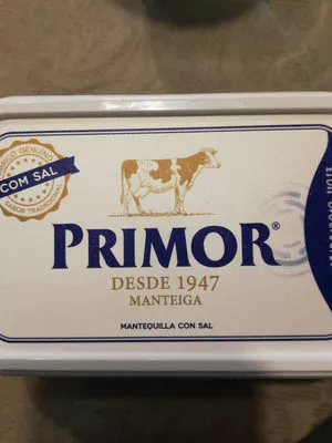 Mantequilla con sal tarrina Primor 250 g, code 5603722493942