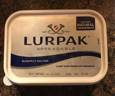 Salted butter Lurpak , code 5740900402751
