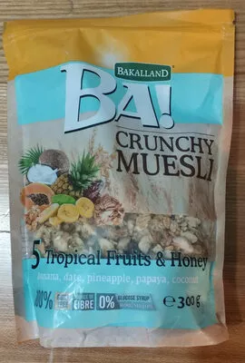 Ba! Crunchy Muesli Bakalland 300g, code 5900749610339