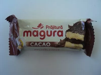 Prăjitură cu cremă de cacao și glazură de cacao Măgura 35 g,, code 5941047814005