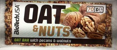 Oat & nuts BioTechUSA 70 g, code 5999076228843