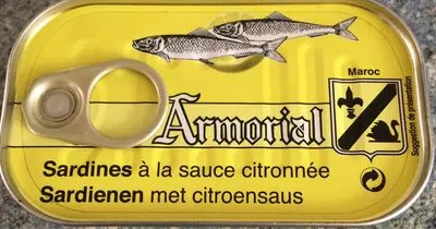 Sardines à la sauce citronnée armorial , code 6111116000779