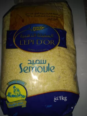 Semoule de blé dur L'EPI D'OR 1 kg, code 6194003360897