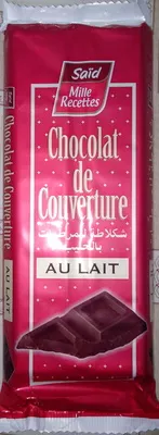 Chocolat de couverture au lait Saïd Mille Recettes, Saïd, Mille Recettes 500 g, code 6194005434077