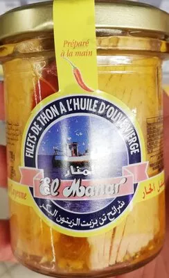 Filets de thon au piment de Cayenne El Manar 200 g, code 6194029101061