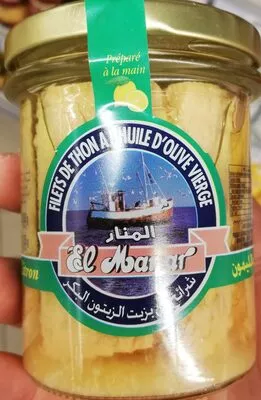 Filets de thon à l'huile d'olive vierge El Manar , code 6194029102037