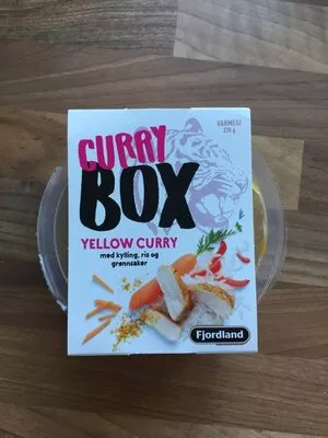 CurryBox yellow curry Fjordland 270g, code 7033330088113
