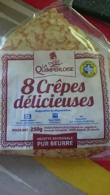 8 crêpes délicieuses  la Quimperloise 250 g, code 7282018407375
