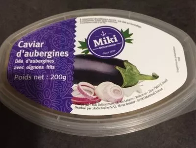 Caviar d'aubergine Miki Delicatesse , code 7290002399124