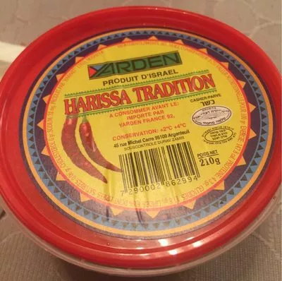 Harissa Tradition, Yarden 210 g, code 7290002862994