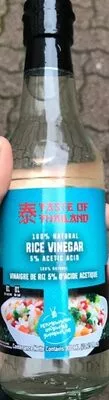 Vinaigre de riz Taste of Thailand , code 7290012205583