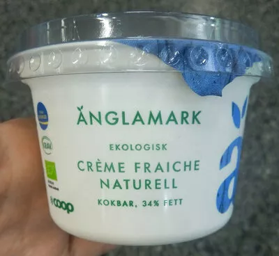 Crème fraîche naturell Änglamark, Coop 2 dl, code 7300156507235