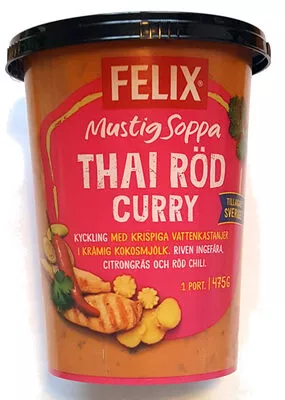 Mustig Soppa - Thai Röd Curry Felix, Orkla 475 g, code 7310240035001